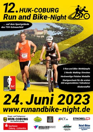 Huk-Coburg Run and Bike-Night