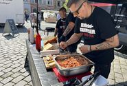 Grillprofis auf dem Markt