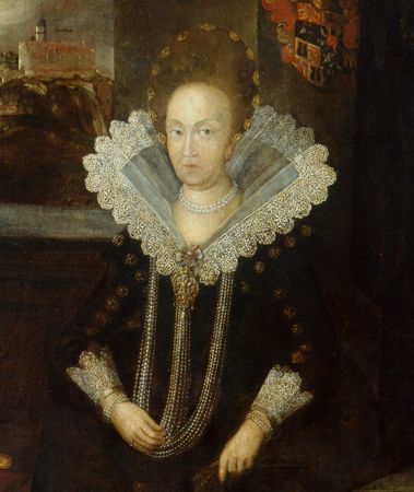 Christian Richter (1587 - 1667), Margarethe von Braunschweig-Lüneburg (1573-1643), Gemahlin von Herzog Johann Casimir von Sachsen-Coburg, 1646/7