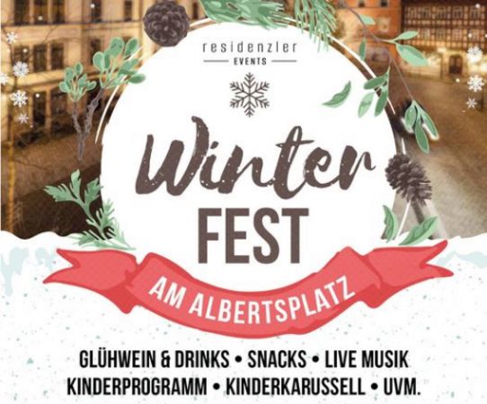 Residenzler Events Winterfest am Albertsplatz