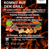 Der Wochenmarkt kommt auf den Grill