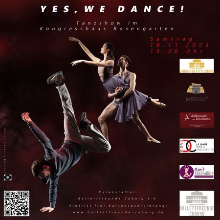 Yes, we dance! Tanzshow der Ballettfreunde Coburg e.V.