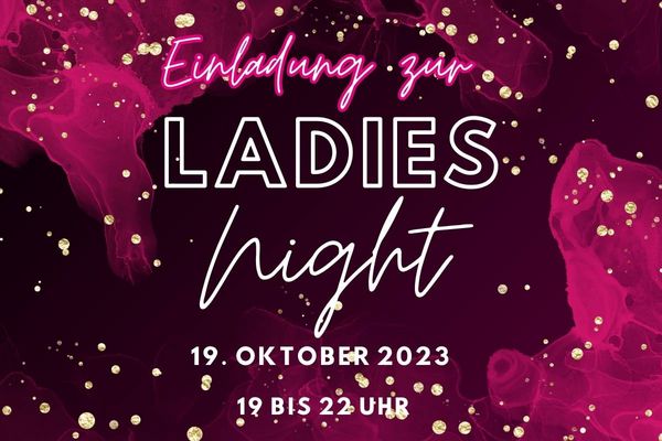 Einladung zur Ladies Night 2023 bei Wohlleben Sports