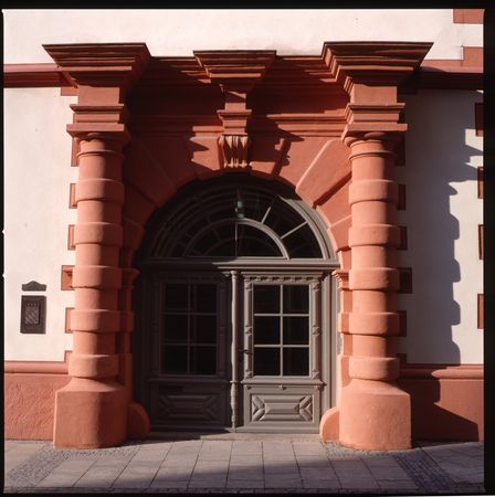 Eingangsportal Zeughaus Coburg