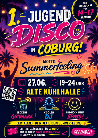 Poster-Jugenddisco-Coburg