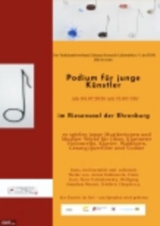 Podium für junge Künstler