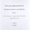 Lieder von Draeseke