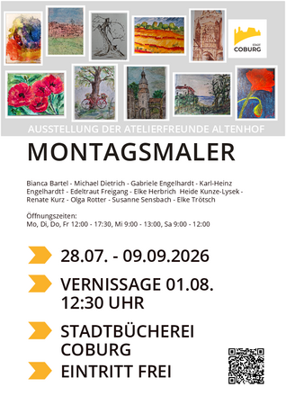 Plakat Montagsmaler