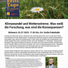 Klimawandel und Wetterextreme Klimawandel und Wetterextreme