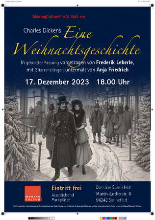 Plakat Weihnachtsgeschichte