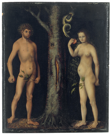 Adam und Eva, um 1512, Lucas Cranach d.Ä. und Werkstatt