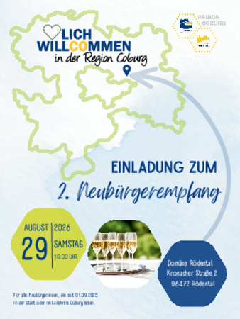 Flyer Neubürgerempfang