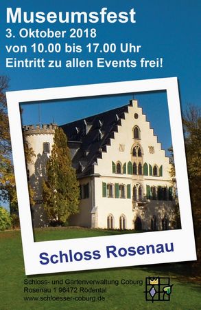 Museumsfest Schloss Rosenau